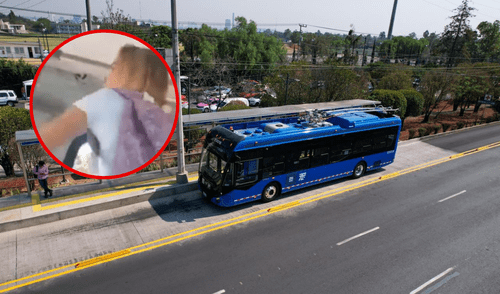 La extranjera se quejó porque se le pidió pagar su pasaje completo. Foto: composición LR / X extranjera camión CDMX | mexicanos expulsan extranjera | ya bájate órale | extranjera no paga pasaje | pasajeros bajan extranjera