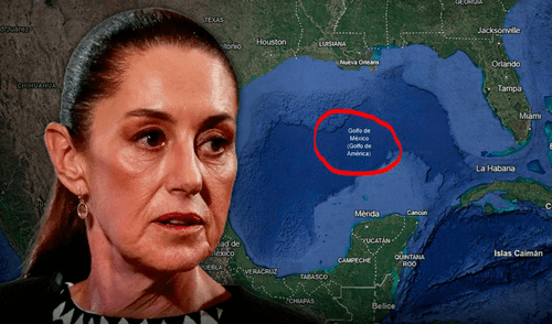 Google cambió el nombre del Golfo de México a Golfo de América en Maps tras la orden de Trump de rebautizarlo.