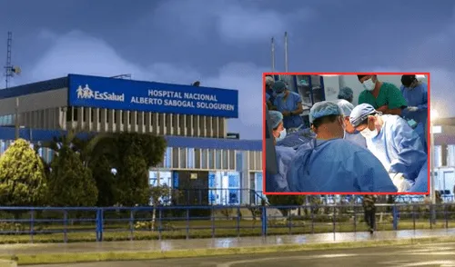 Operación en hospital Sabogal