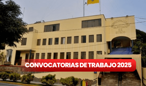 La Municipalidad de Surco ha anunciado una convocatoria de empleo bajo el régimen de Contratación Administrativa de Servicios. Foto Composición LR/Difusión