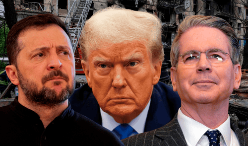 Trump también señaló que era el momento de investigar el paradero del dinero que EE. UU. destinó para asistir a Ucrania. Foto: Composición LR. Trump también señaló que era el momento de investigar el paradero del dinero que EE. UU. destinó para asistir a Ucrania. Foto: Composición LR.