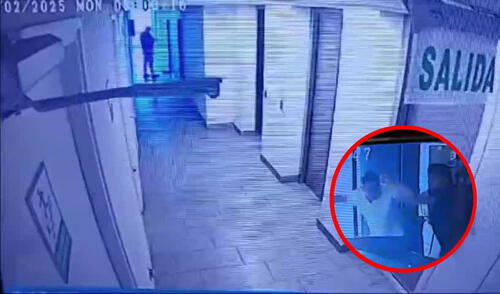 El conserje sufrió fractura nasal y otras lesiones en el rostro. Foto: composiciónLR/difusión Golpean brutalmente a conserje que pidió bajar el volumen y agresores amenazan a residentes con ser del Tren de Aragua