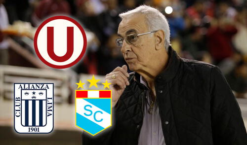 Jorge Fossati elogió a Universitario y criticó a Alianza Lima y Sporting Cristal por la infraestructura que poseen. Foto: composición LR/GLR