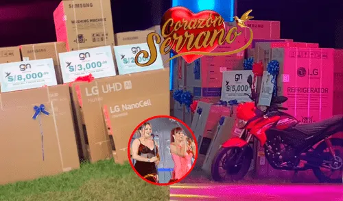 Lesly Águila fue una de las integrantes de Corazón Serrano que festejó efusivamente. Foto: Composición LR/TikTok Lesly Águila fue una de las integrantes de Corazón Serrano que festejó efusivamente