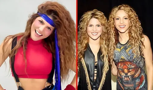 La imitadora venezolana Shakibecca se ha presentado en numerosos escenarios caracterizando a Shakira, a quien conoció en persona en 2018. Foto: composición LR/Instagram/Facebook/Shakibecca La imitadora venezolana Shakibecca se ha presentado en numerosos escenarios caracterizando a Shakira, a quien conoció en persona en 2018
