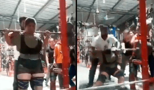 Yashtika Acharya ganó la medalla de oro en los Juegos Nacionales Juveniles de Levantamiento de Pesas. Foto: captura/difusión Yashtika Acharya ganó la medalla de oro en los Juegos Nacionales Juveniles de Levantamiento de Pesas.