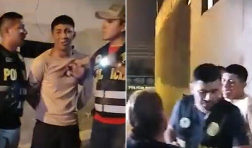 Presunto miembro de los Injertos del Norte llora