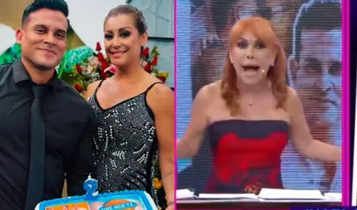 Magaly Medina no ve enamorado a Christian Domínguez de Karla Tarazona.