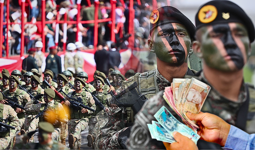Este es el salario que pueden percibir los miembros del ejército del Perú. Foto: composición LR/Andina militares del Perú