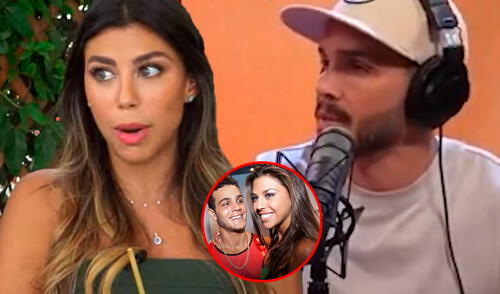 Mario Irivarren y Alondra García Miró consolidaron su relación en 'Combate'. Foto: Composición LR/Captura/YouTube Mario Irivarren y Alondra García Miró consolidaron su relación en 'Combate'.