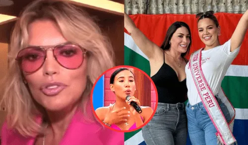 Jessica Newton se pronunció tras las acusaciones de Samahara Lobatón contra Anne Thorsen. Foto: Composición LR/Willax/América/Instagram Jessica Newton se pronunció tras las acusaciones de Samahara Lobatón contra Anne Thorsen.