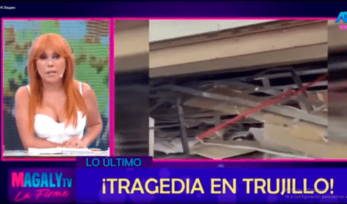 Magaly Medina se pronunció por la tragedia en Trujillo