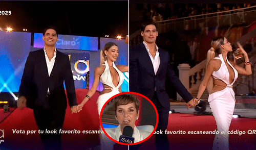 Oriana Marzoli y Facundo González en Chile.