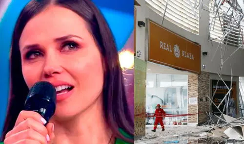 Maju Mantilla revela cómo sus familiares se salvaron de la tragedia en Real Plaza de Trujillo.