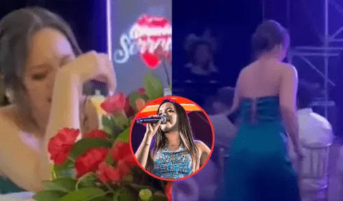 Kiara Lozano reaccionó de forma inesperada en fiesta de Corazón Serrano.