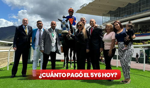 El 5y6 de La Rinconada selló un monto superior a los 48 millones de bolívares en la R05. Foto: composición LR / INH Cuánto pagó el 5y6 de La Rinconada | inh en vivo