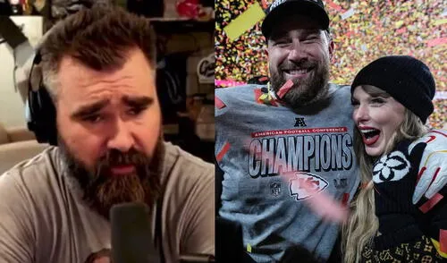 Jason Kelce revela cómo confirmó que la relación de Travis y Taylor Swift iba en serio.