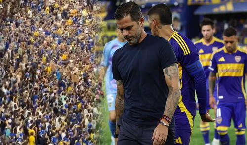 La hinchada de Boca Juniors recriminó a su equipo por el bajo nivel que demostraron pese a derrotar a Aldosivi.