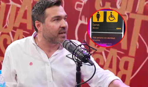 Giacomo Bocchio rechazó ser homofóbico. Foto: Composición LR/Captura/YouTube Giacomo Bocchio negó ser homofóbico