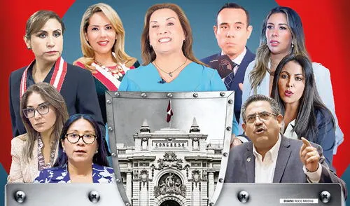 Los blindados del Congreso. Foto: composiciónLR/difusión Los blindados del Congreso. Foto: composiciónLR/difusión