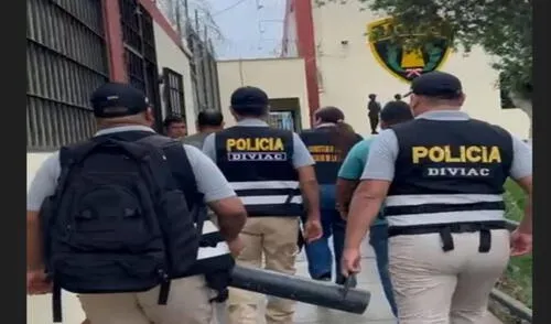 Policía y Fiscalía allanan penal de varones El Milagro, en Trujillo.