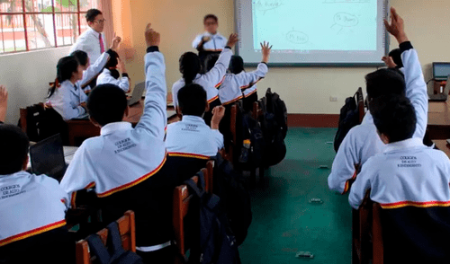 El Minedu aún no se ha pronunciado sobre si las clases se retrasarán por las lluvias. Foto: Andina El Minedu aún no se ha pronunciado sobre si las clases se retrasarán por las lluvias