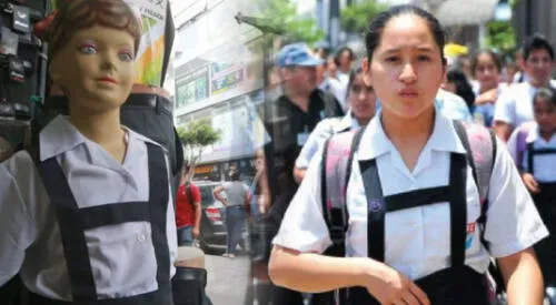 Se ha propuesto una ley que impulsa el uniforme único en los colegios nacionales. Foto: LR