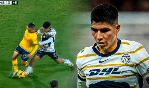Piero Quispe es una de los mejores jugadores de Pumas. Foto: composición LR/TUDN/Pumas Exárbitros mundialista defienden a Piero Quispe tras expulsión