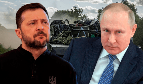 Este lunes 24 de febrero se cumplen 3 años de la invasión rusa a Ucrania. Foto: Composición LR.