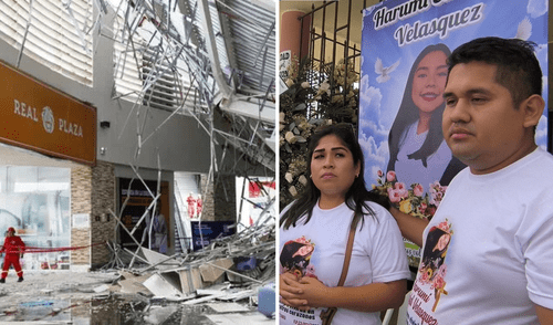 Familiares destacan que el centro comercial debió prever riesgos para evitar este suceso. Foto: composición LR Real Plaza emitió un comunicado el 23 de febrero