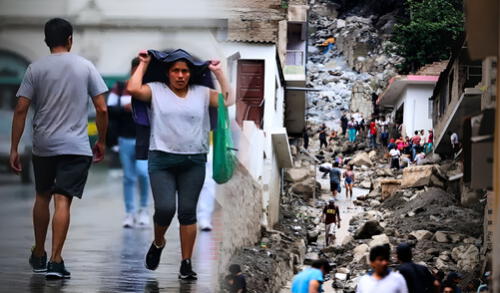 Senamhi | Indeci | lluvias en Perú | lluvias en Lima | Lima | huaicos