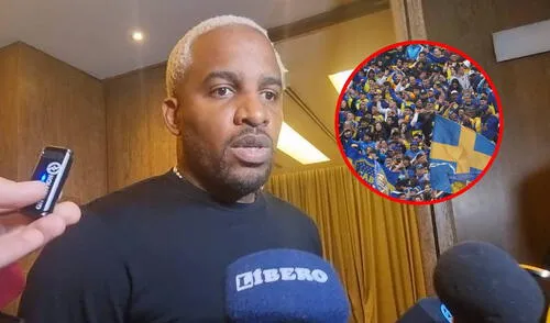 Jefferson Farfán ve a Alianza Lima como favorito sobre Boca Juniors para clasificar a la fase 3 de la Copa Libertadores 2025. Foto: composición LR/captura Kevinn García / URPI - LR Jefferson Farfán ve a Alianza Lima como favorito sobre Boca Juniors para clasificar a la fase 3 de la Copa Libertadores 2025.