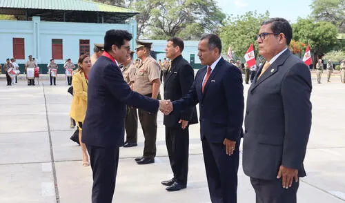La ceremonia se llevó a cabo en el agrupamiento de Artillería “José Joaquín Inclán”.