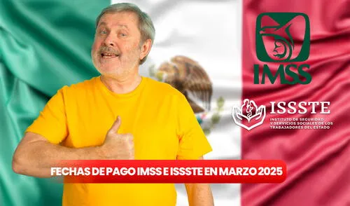 El IMSS y el ISSSTE manejan sus propios cronogramas para el pago de las pensiones por vejez. Foto: composición LR / Freepik Fechas de pago pensión IMSS e ISSSTE en marzo 2025