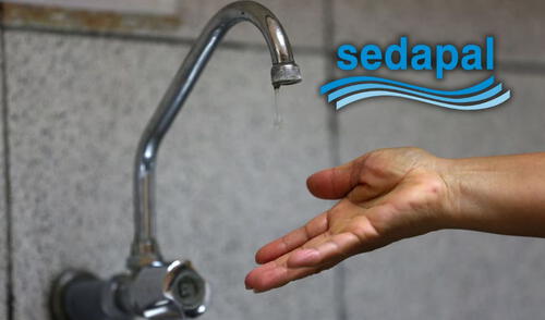 Corte de agua en Lima, vía Sedapal