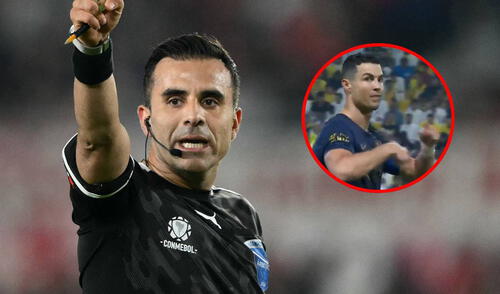 Piero Maza dirigió un partido de Cristiano Ronaldo con el Al Nassr en la liga de Arabia Saudita.