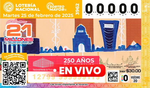 El Sorteo Mayor de la Lotería Nacional de México juega todos los martes. Foto: composición LR / Lotería Nacional Resultados Sorteo Mayor EN VIVO, Lotería Nacional de México