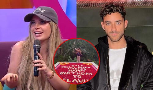 Flavia Laos afirma que Austin Palao sí la sorprendió en su cumpleaños.