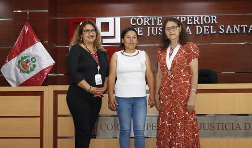 El acto se llevó a cabo en la Corte Superior de Justicia del Santa, según la Resolución Administrativa N° 000085-2025-P-CSJSA-PJ.