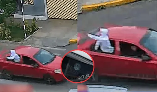 Sujeto desata balacera tras ser mojado durante carnavales en Bellavista. Foto: Composición LR. Sujeto desata balacera en Bellavista