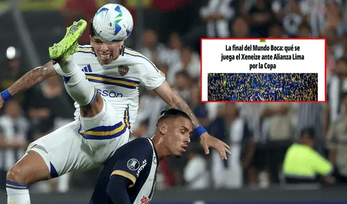 Prensa argentina palpita con temor la previa del Alianza Lima vs Boca Juniors