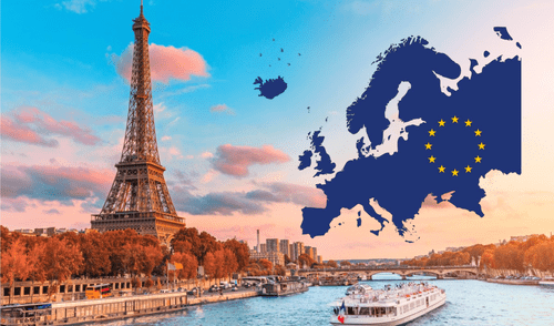 Francia no solo es un país europeo, sino también una potencia con presencia en distintos continentes a través de sus territorios de ultramar. Foto: composición LR/Idealista