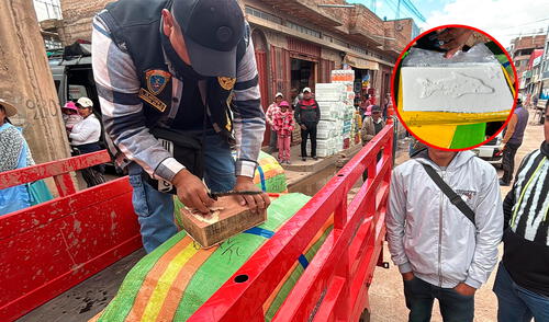 La droga tenía como destino Bolivia. Créditos: Cinthia Álvarez / La República.