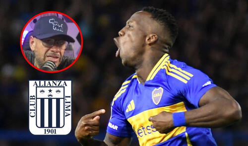 Mr. Peet mencionó que toda la familia de Luis Advíncula es hincha de Alianza Lima, que enfrenta este martes 25 a Boca Juniors. Foto: composición LR/Boca Juniors/X/captura de YouTube/'Madrugol'