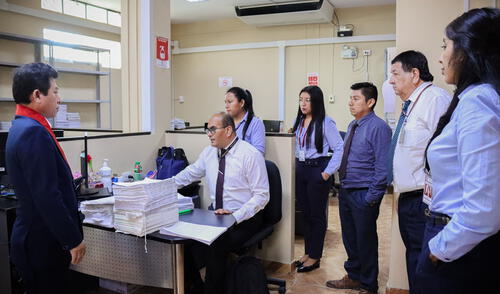 El magistrado destacó la capacitación de secretarios y asistentes, vital para la actualización. Fuente: Difusión. El magistrado destacó la capacitación de secretarios y asistentes, vital para la actualización.