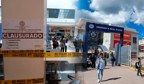 La administración del Real Plaza tiene un plazo de 15 días para subsanar las observaciones. Foto: composición LR Real Plaza Cusco