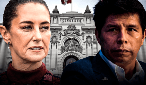 Fujimorismo busca declarar a Claudia Sheinbaum como persona no grata.