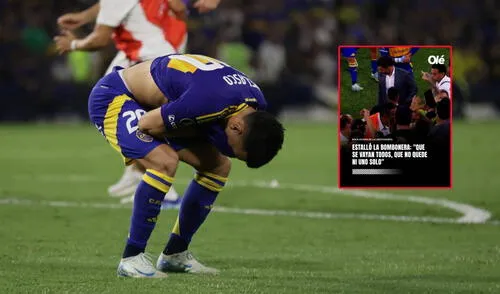 Boca Juniors quedó eliminado y la prensa argentina no dudó en criticarlo. Foto: composición LR/TyC Sports/Olé Boca Juniors quedó eliminado y la prensa argentina no dudó en criticarlo. Foto: composición LR/TyC Sports/Olé