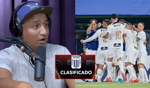 Jorge Luna celebró la clasificación de Alianza Lima ante Boca Juniors. Foto: Composición LR/Instagram/YouTube Jorge Luna celebró la clasificación de Alianza Lima ante Boca Juniors.