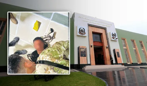 Tres delincuentes intentaron asaltar la Escuela Militar de Chorrillos: uno fue capturado con un fusil GALIL